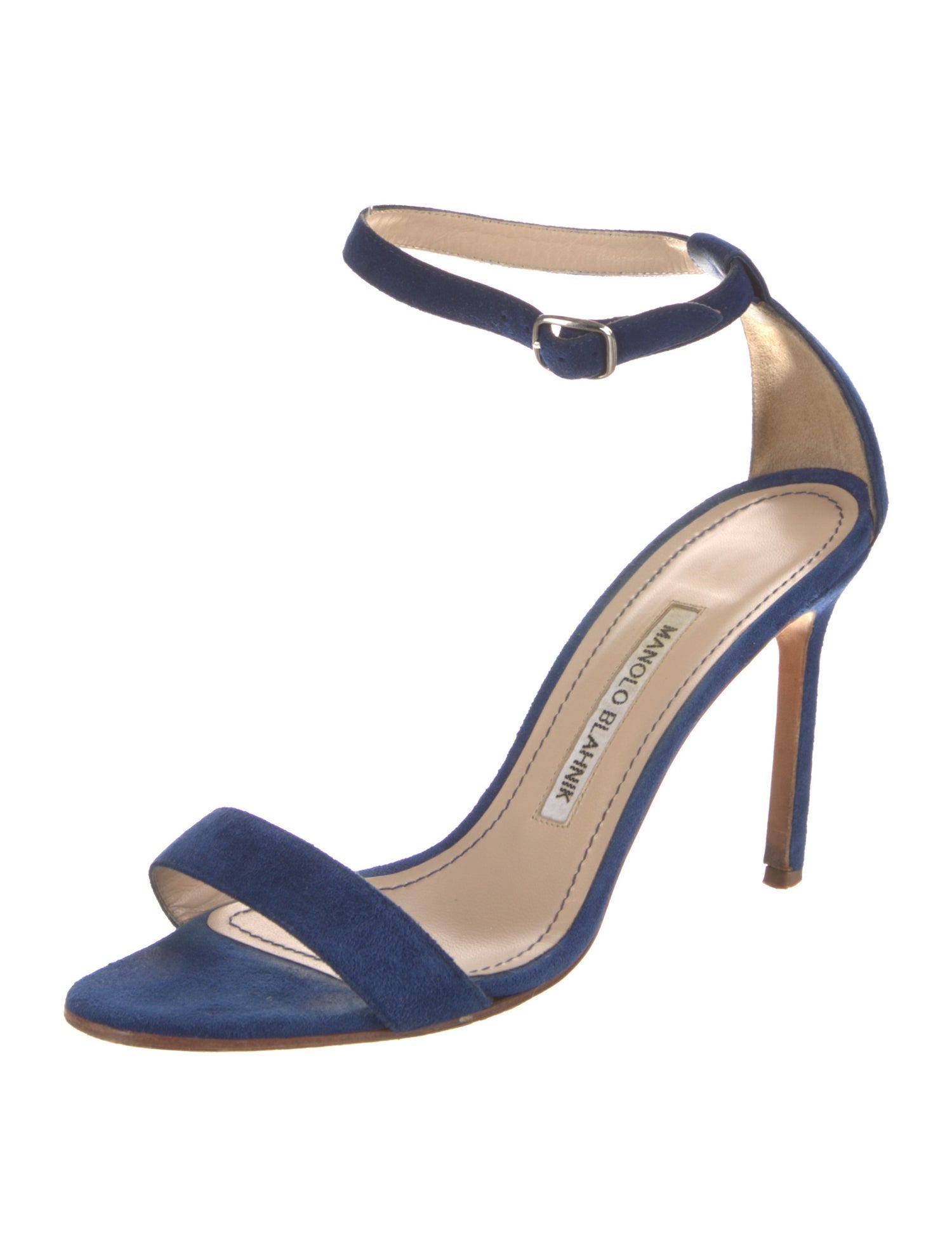 Manolo Blahnik Suede Sandals
