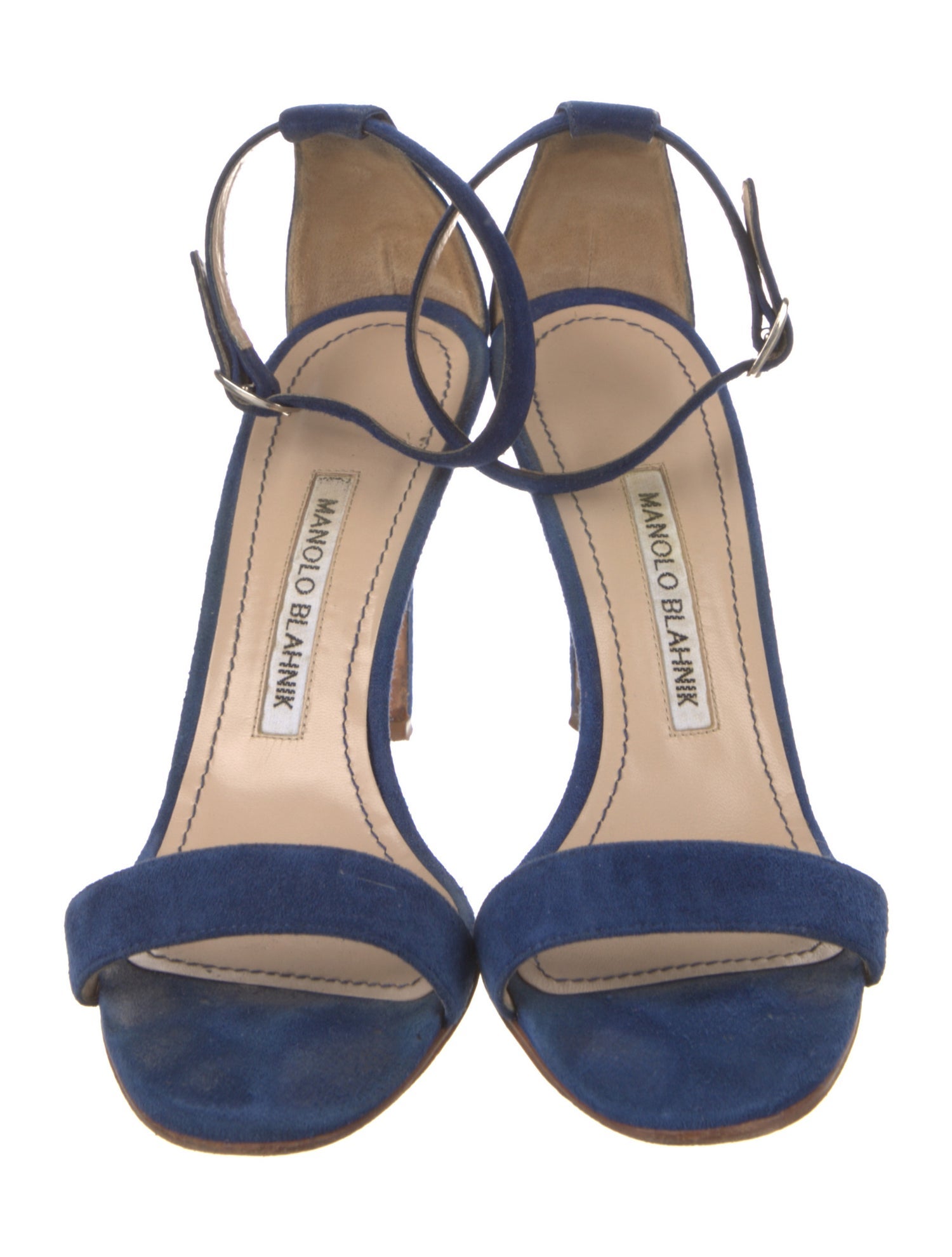 Manolo Blahnik Suede Sandals
