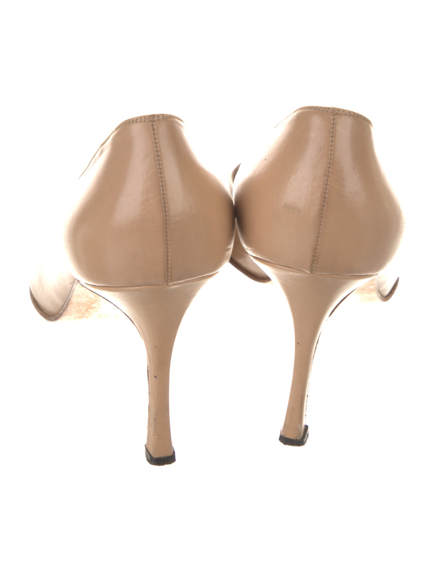 Manolo Blahnik Leather Pumps