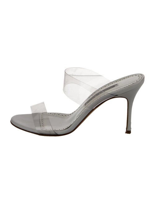 Manolo Blahnik PVC Slides