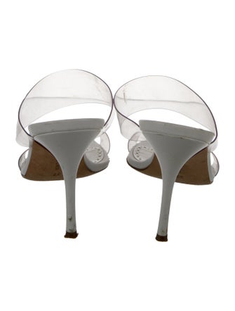 Manolo Blahnik PVC Slides