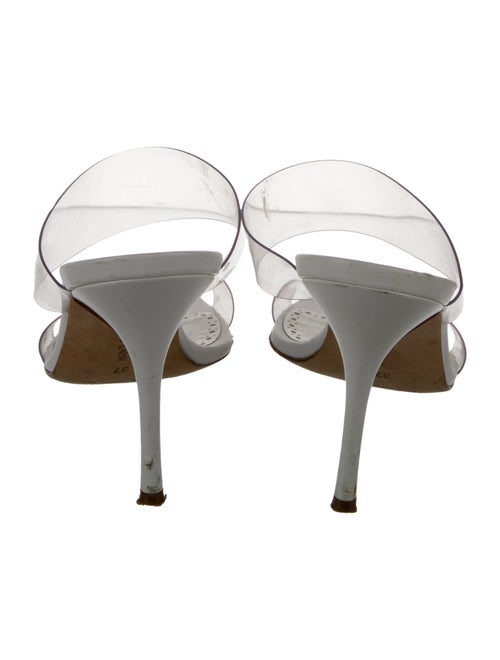 Manolo Blahnik PVC Slides