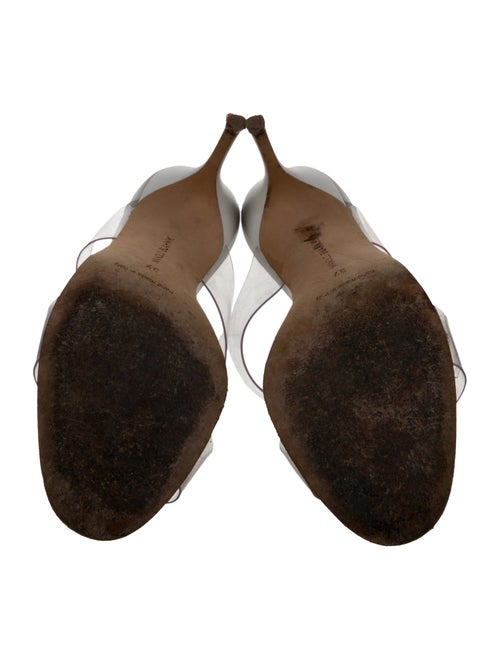 Manolo Blahnik PVC Slides