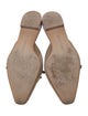 Manolo Blahnik Suede Whipstitch Trim Mules