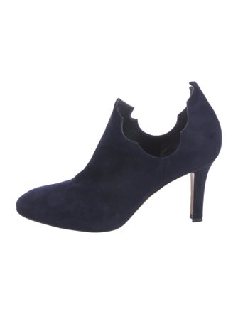 Manolo Blahnik Suede Pumps