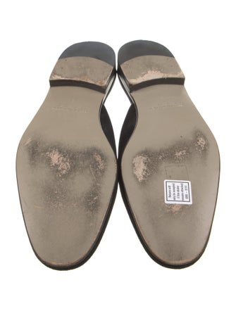 Manolo Blahnik Suede Slippers