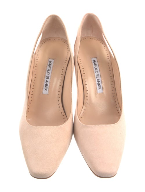 Manolo Blahnik Suede Pumps