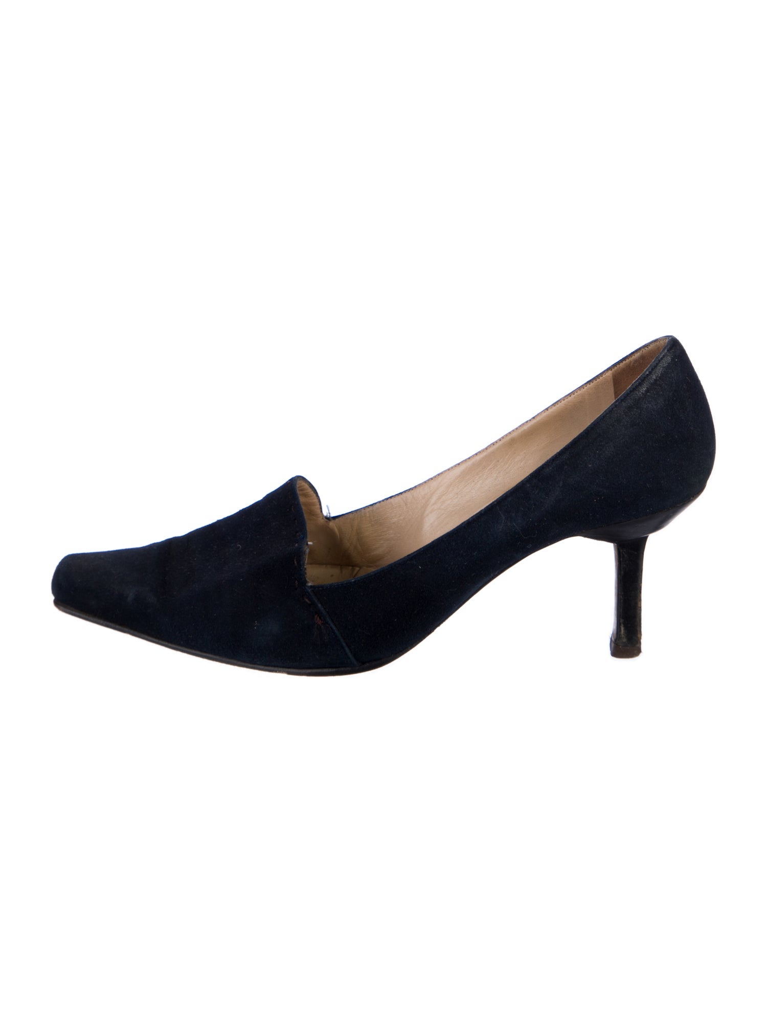 Manolo Blahnik Suede Pumps