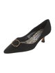 Manolo Blahnik Canvas Pumps