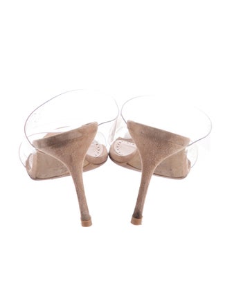 Manolo Blahnik PVC Slides