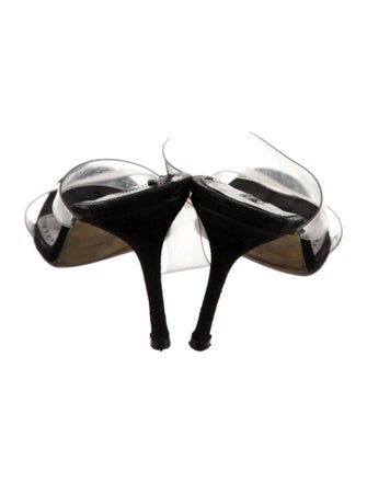 Manolo Blahnik PVC Slides