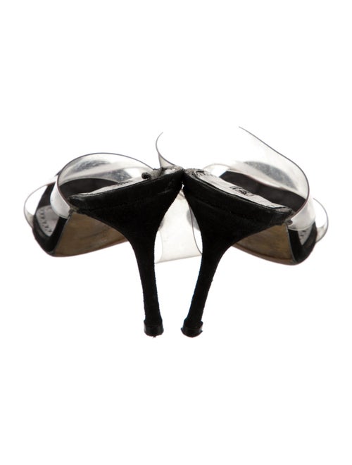 Manolo Blahnik PVC Slides