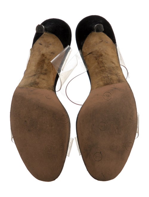 Manolo Blahnik PVC Slides