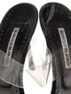 Manolo Blahnik PVC Slides