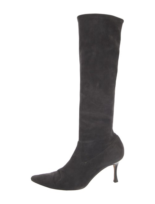Manolo Blahnik Suede Boots