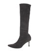 Manolo Blahnik Suede Boots