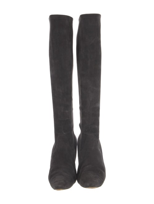 Manolo Blahnik Suede Boots
