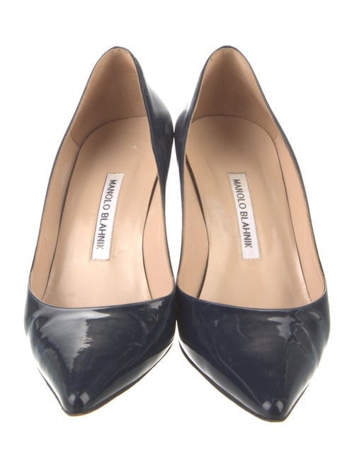 Manolo Blahnik Patent Leather Pumps