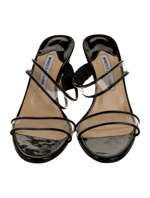 Manolo Blahnik PVC Slides