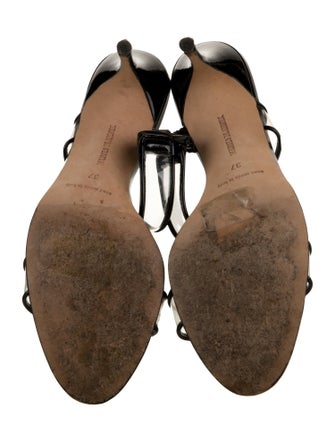 Manolo Blahnik PVC Slides