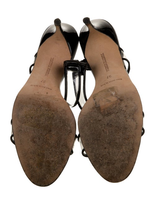 Manolo Blahnik PVC Slides