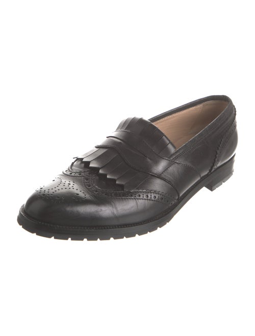 Manolo Blahnik Leather Loafers