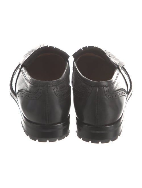 Manolo Blahnik Leather Loafers