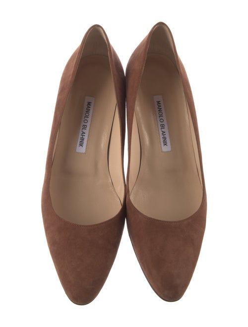 Manolo Blahnik Suede Pumps