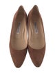Manolo Blahnik Suede Pumps