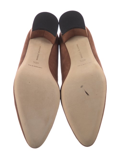 Manolo Blahnik Suede Pumps