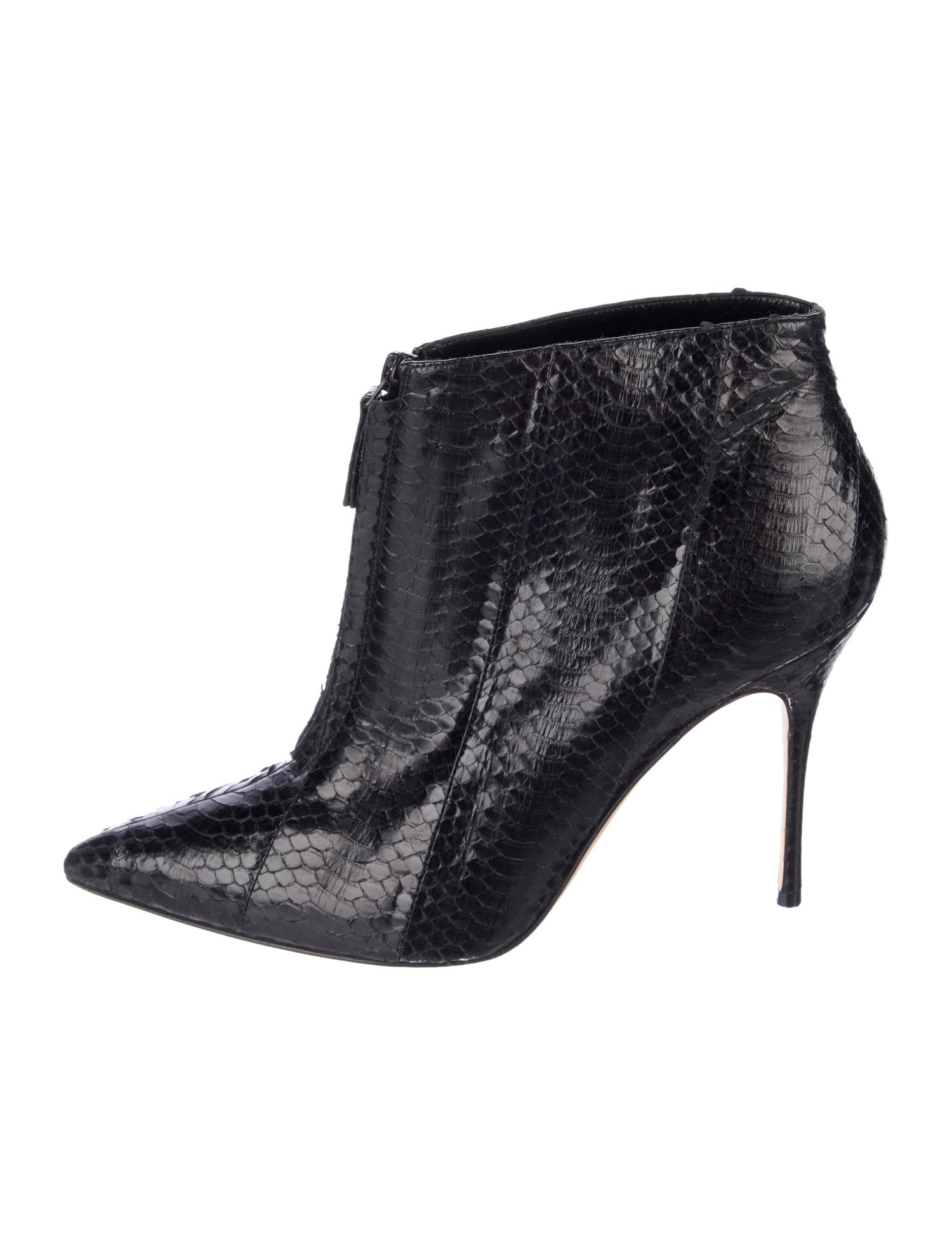 Manolo Blahnik Snakeskin Boots