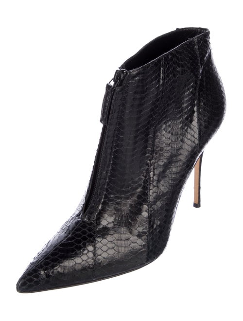 Manolo Blahnik Snakeskin Boots