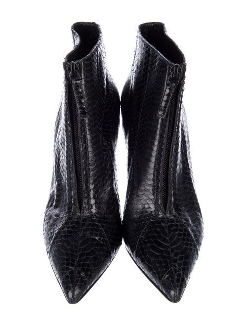 Manolo Blahnik Snakeskin Boots