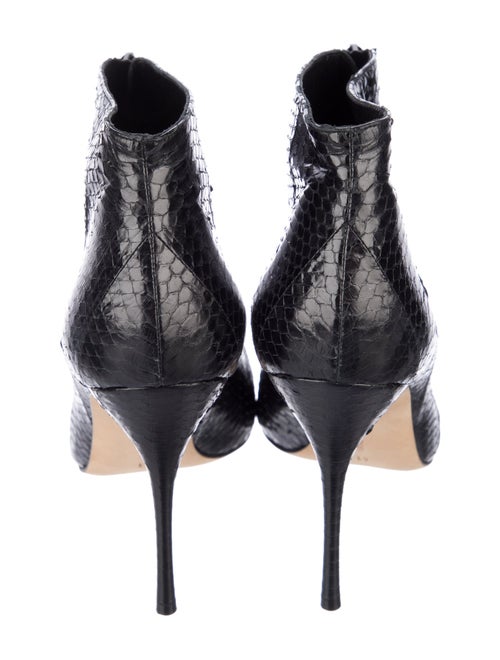 Manolo Blahnik Snakeskin Boots