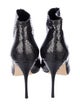 Manolo Blahnik Snakeskin Boots