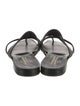 Manolo Blahnik Leather Slides