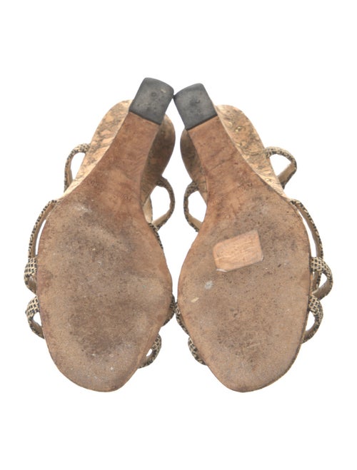 Manolo Blahnik Cutout Accent Espadrilles