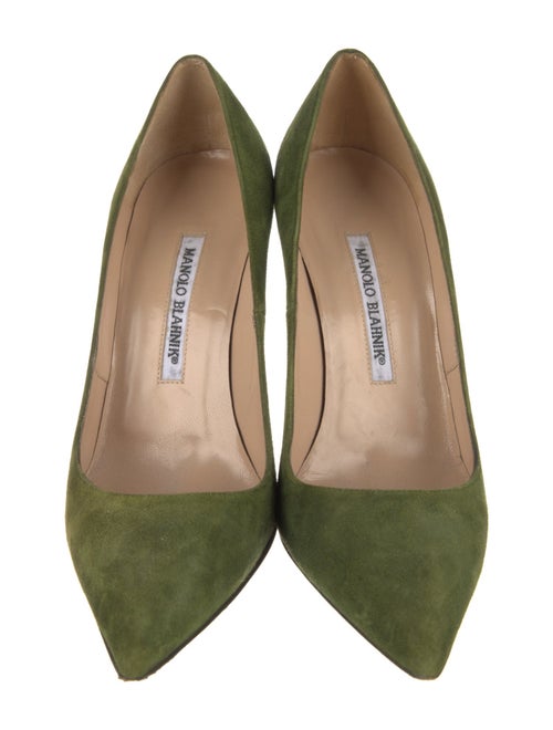 Manolo Blahnik Suede Pumps