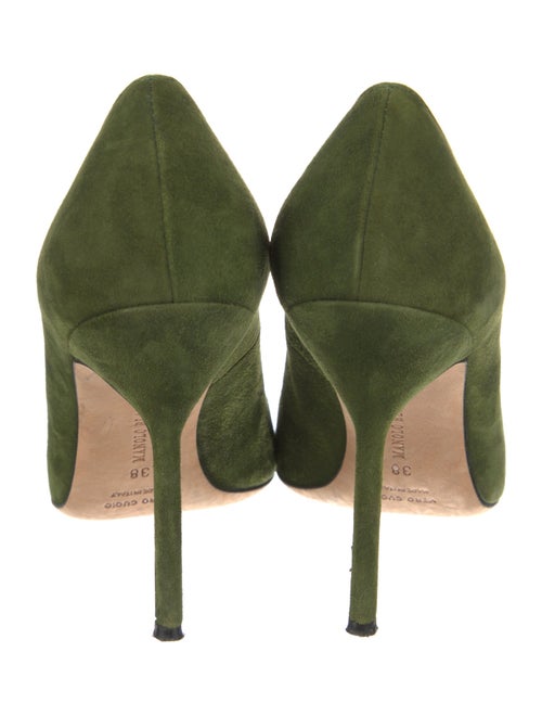 Manolo Blahnik Suede Pumps