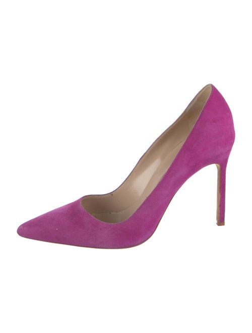 Manolo Blahnik Suede Pumps