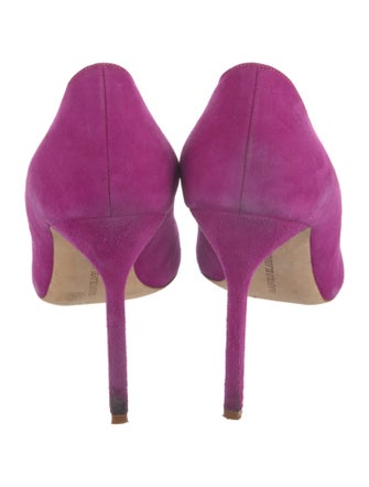 Manolo Blahnik Suede Pumps