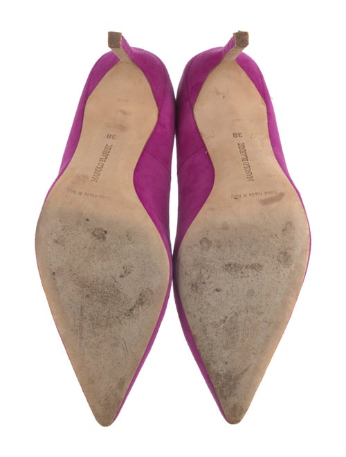 Manolo Blahnik Suede Pumps