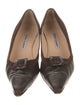 Manolo Blahnik Suede Pumps