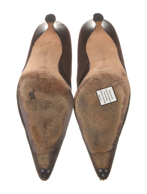 Manolo Blahnik Suede Pumps