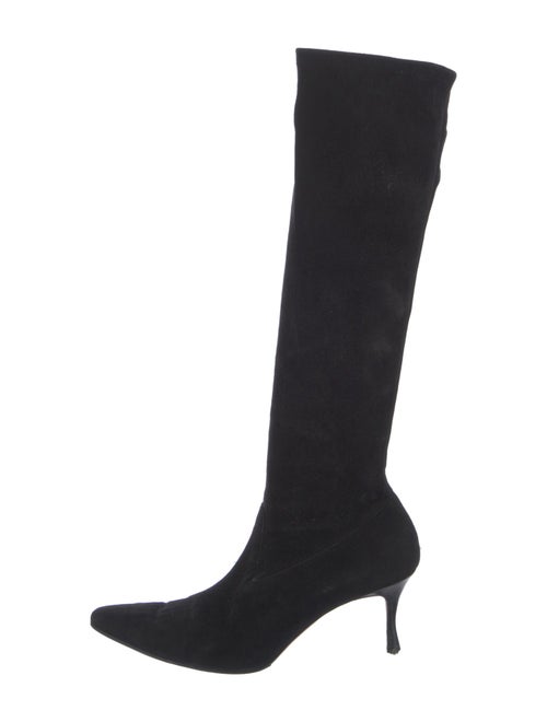 Manolo Blahnik Suede Boots