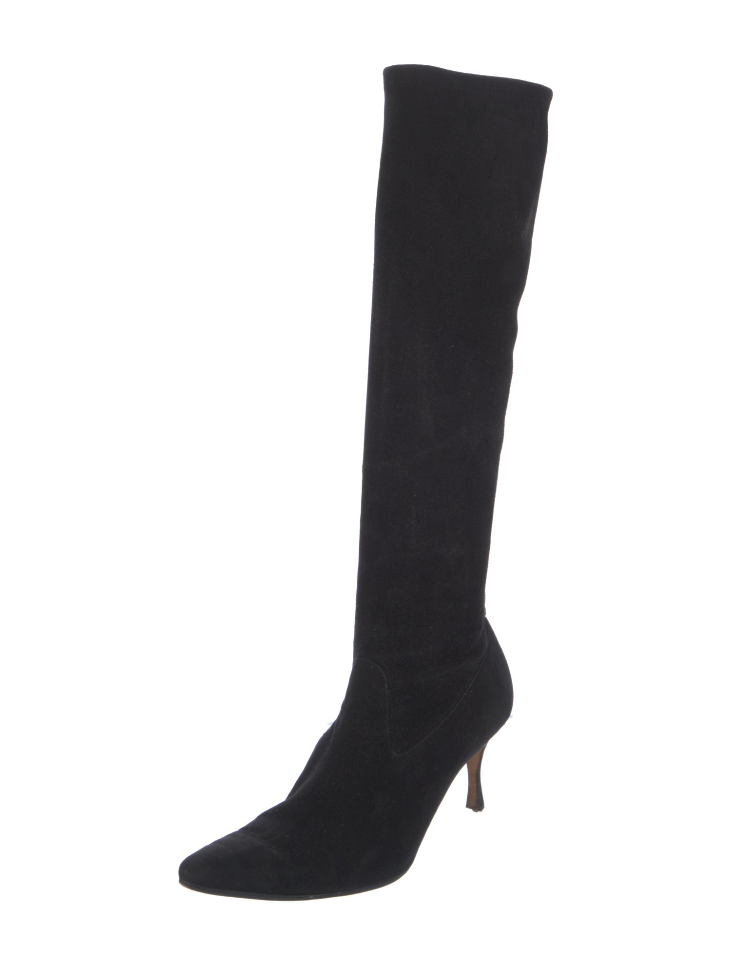 Manolo Blahnik Suede Boots