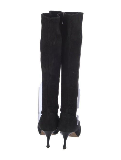 Manolo Blahnik Suede Boots