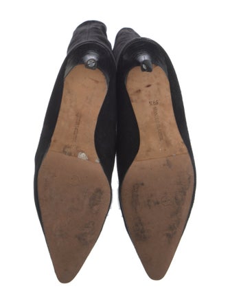 Manolo Blahnik Suede Boots