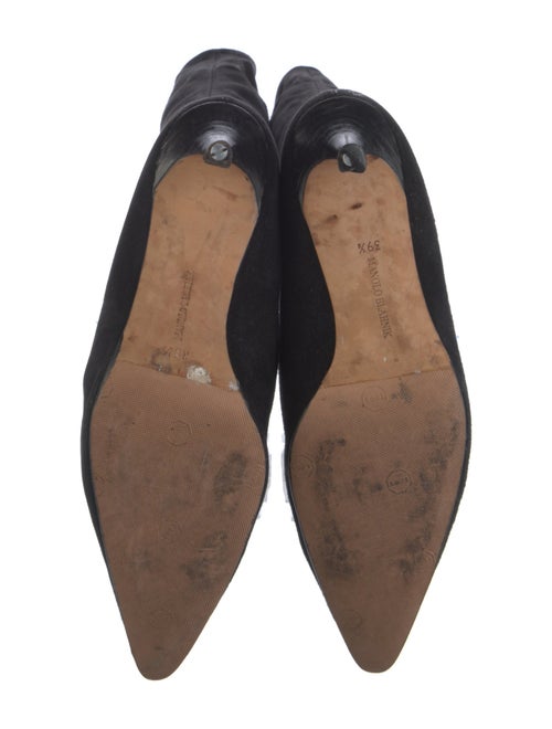 Manolo Blahnik Suede Boots