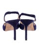 Manolo Blahnik Suede Slingback Pumps
